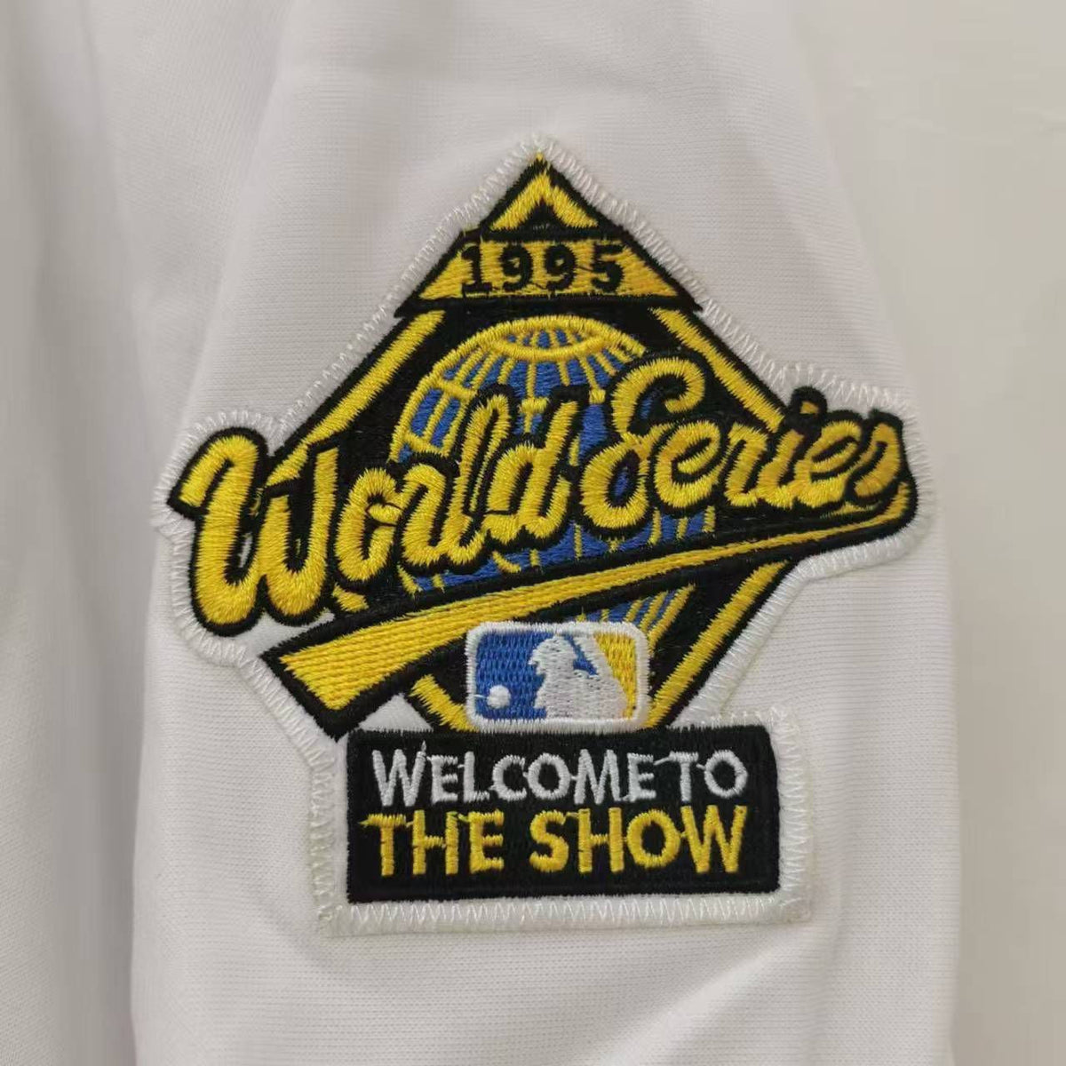 John Smoltz Atlanta Braves 1995 Mitchell & Ness Jersey white product image 5