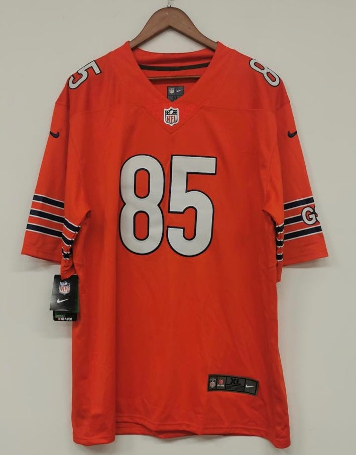Cole Kmet Chicago Bears Official NFL Nike Jersey orange product image 2