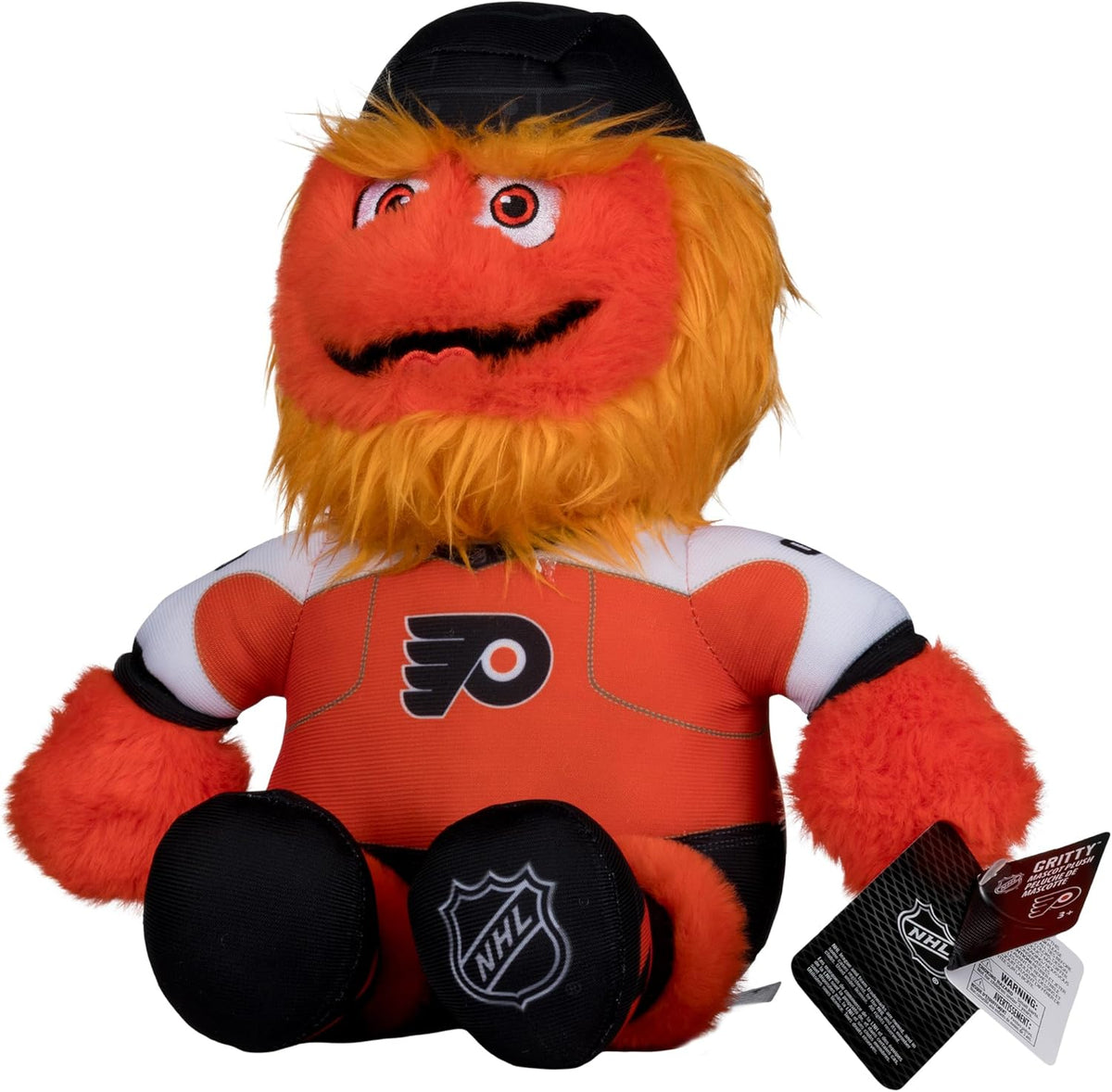 Gritty Philadelphia Flyers NHL McFarlene Toys 10" Plush Mascot product image 4, provided for visual reference and product