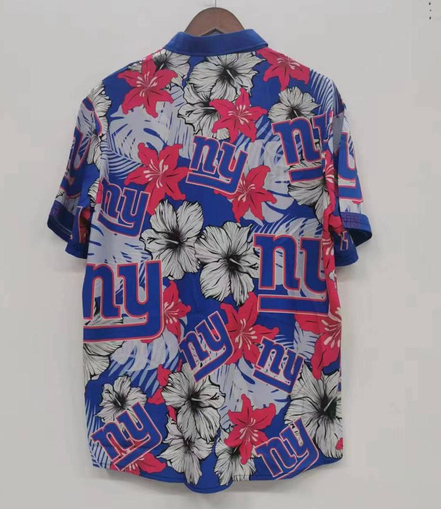 New York Giants Official NFL Floral Palm shirt adult sizes product image 2