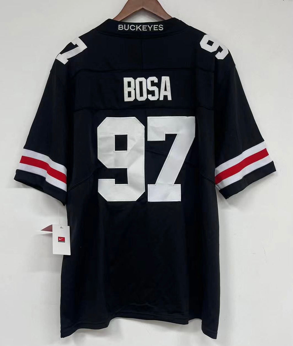 Nick Bosa Ohio State Buckeyes YOUTH KIDS Jersey black product image 1
