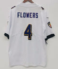 Zay Flowers Baltimore Ravens official NFL Nike Jersey white product image 1