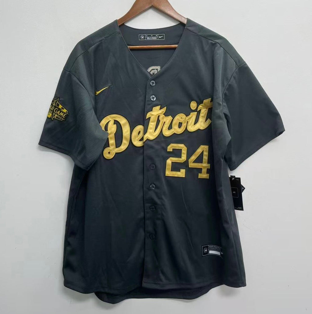 Miguel Cabrera Detroit Tigers Official MLB Jersey Nike Black product image 3