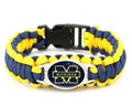 Michigan Wolverines snap clasp bracelet product image 1