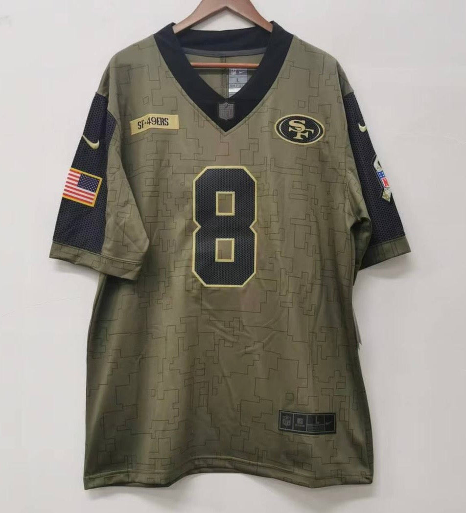 Steve Young San Francisco 49ers military salute to service product image 2
