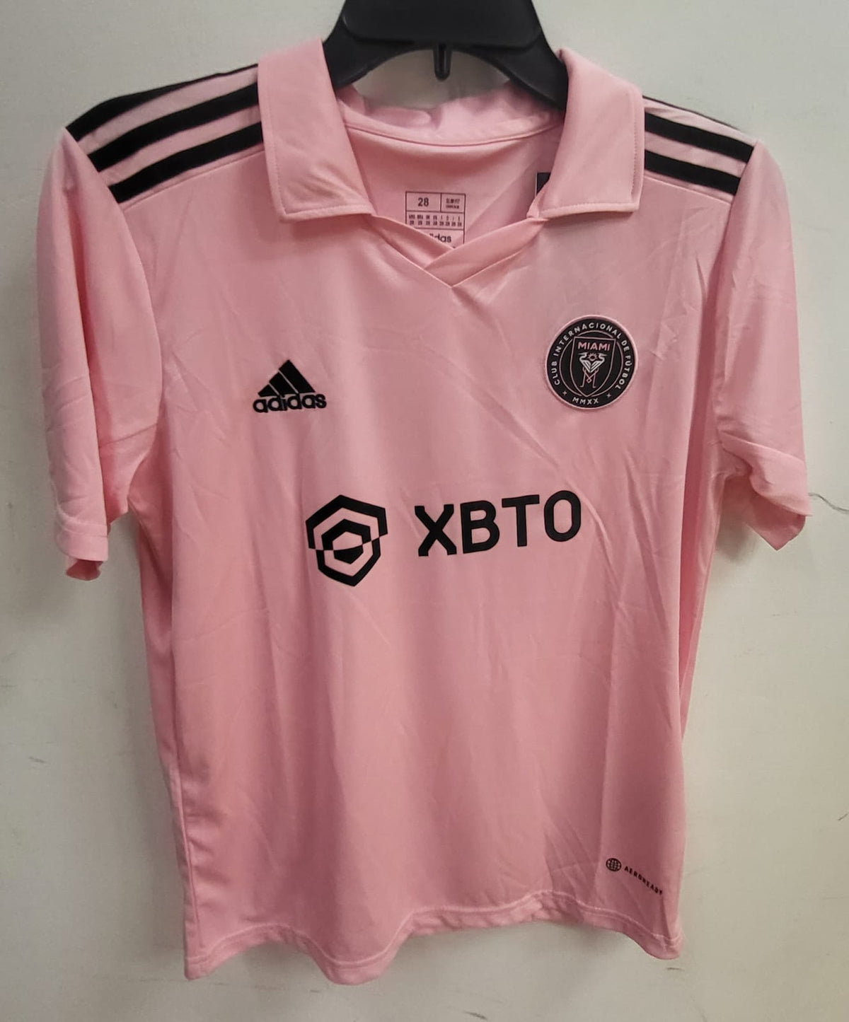 Lionel Messi Inter Miami Soccer Futbol Jersey pink YOUTH product image 2