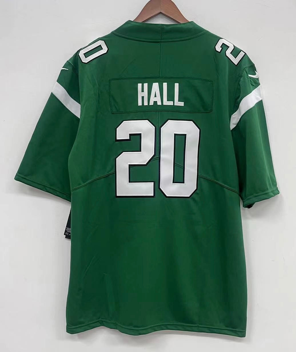 Breece Hall New York Jets Official NFL Nike Jersey green product image 1