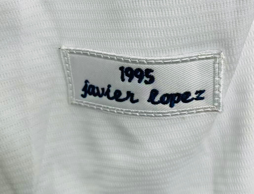 Javier Lopez Atlanta Braves 1995 Mitchell & Ness white product image 5