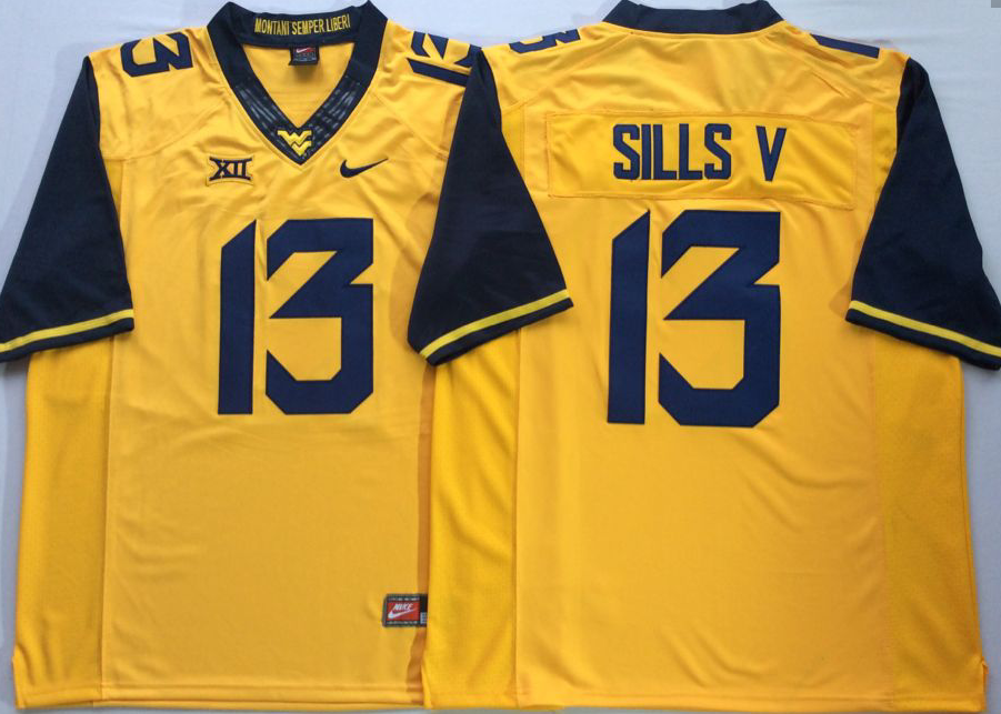 David Sills West Virginia Mountaineers Official NCAA Nike product image 1