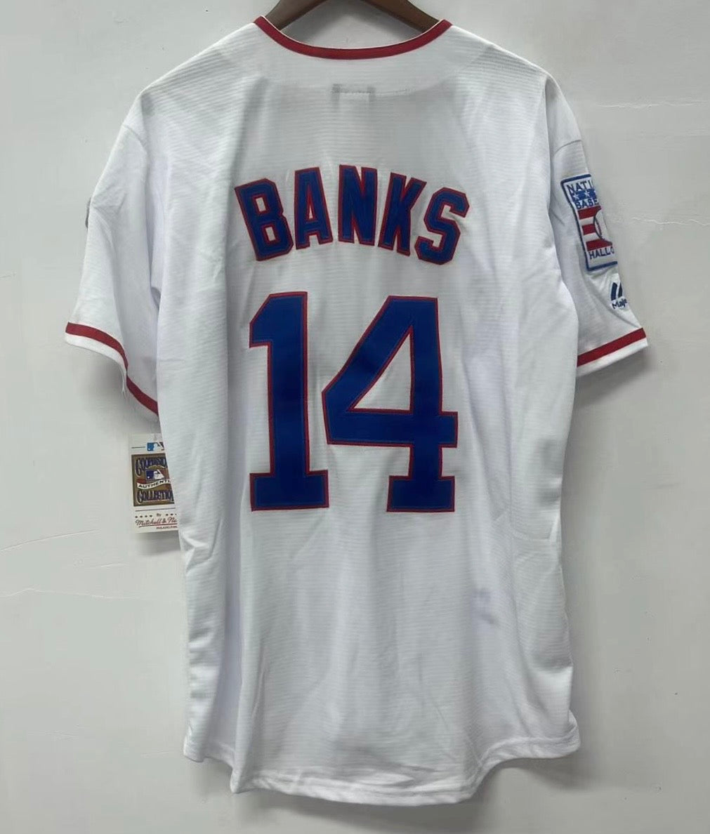 Ernie Banks Chicago Cubs Jersey 1968 Cooperstown Collection product image 1
