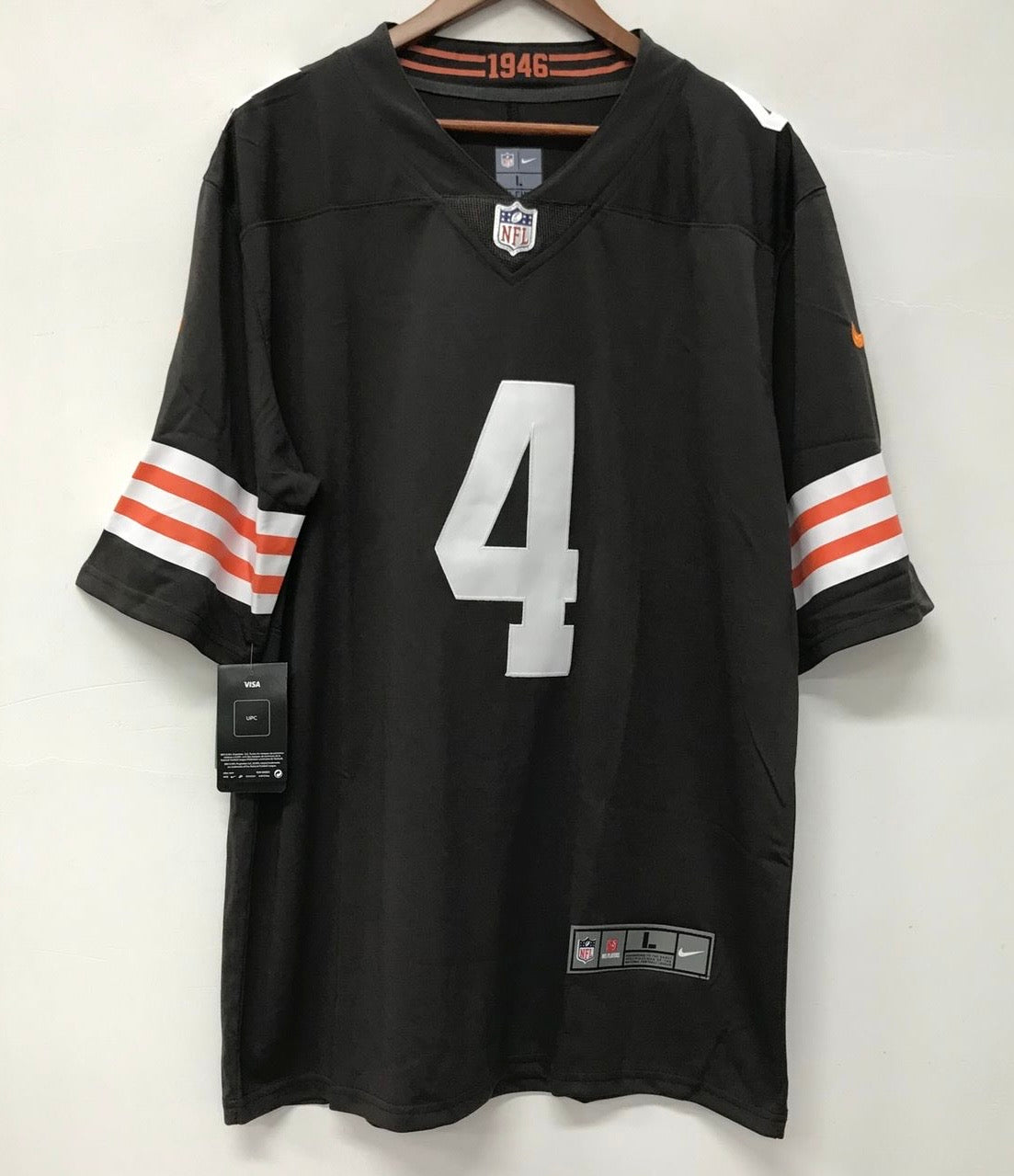 DeShaun Watson Cleveland Browns Official NFL Nike Jersey product image 3