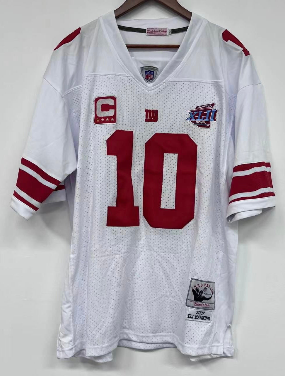 Eli Manning New York Giants Official Super Bowl XLII Jersey product image 2