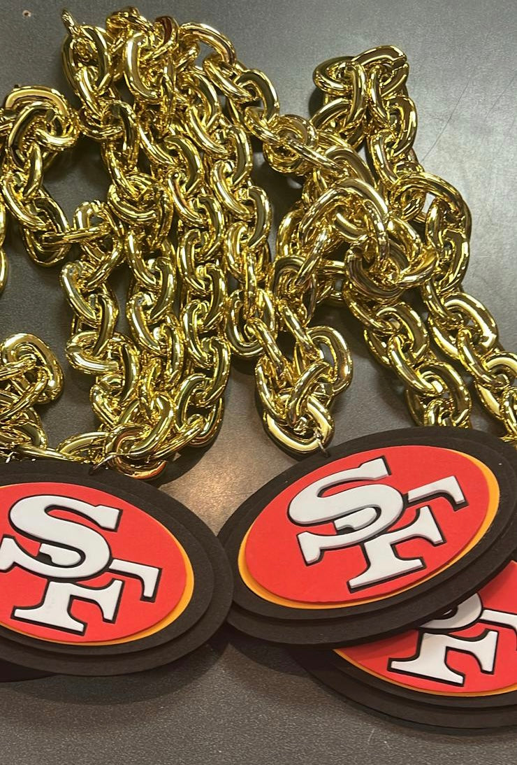 San Francisco 49ers 3D foam Fan Chain product image 2