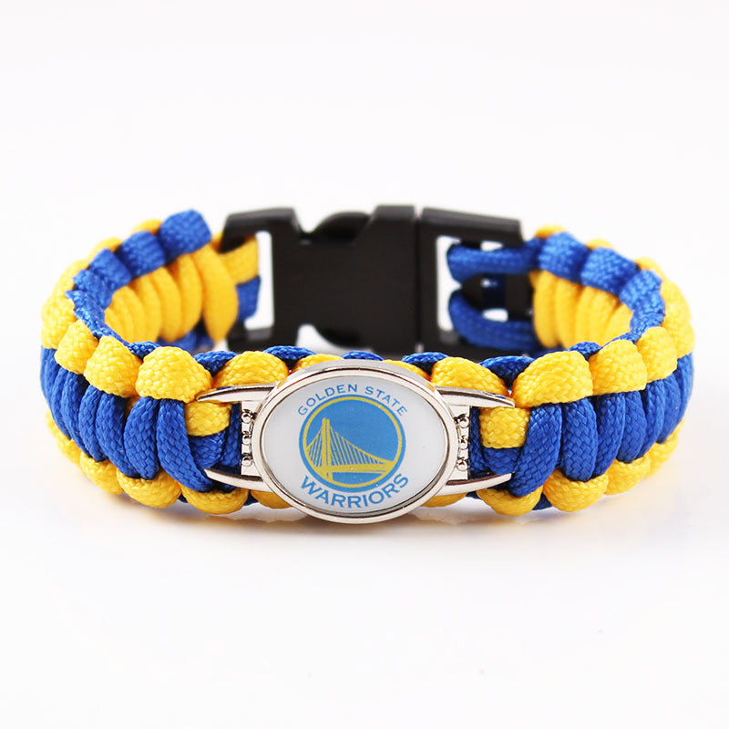 Golden State Warriors snap clasp bracelet product image 1