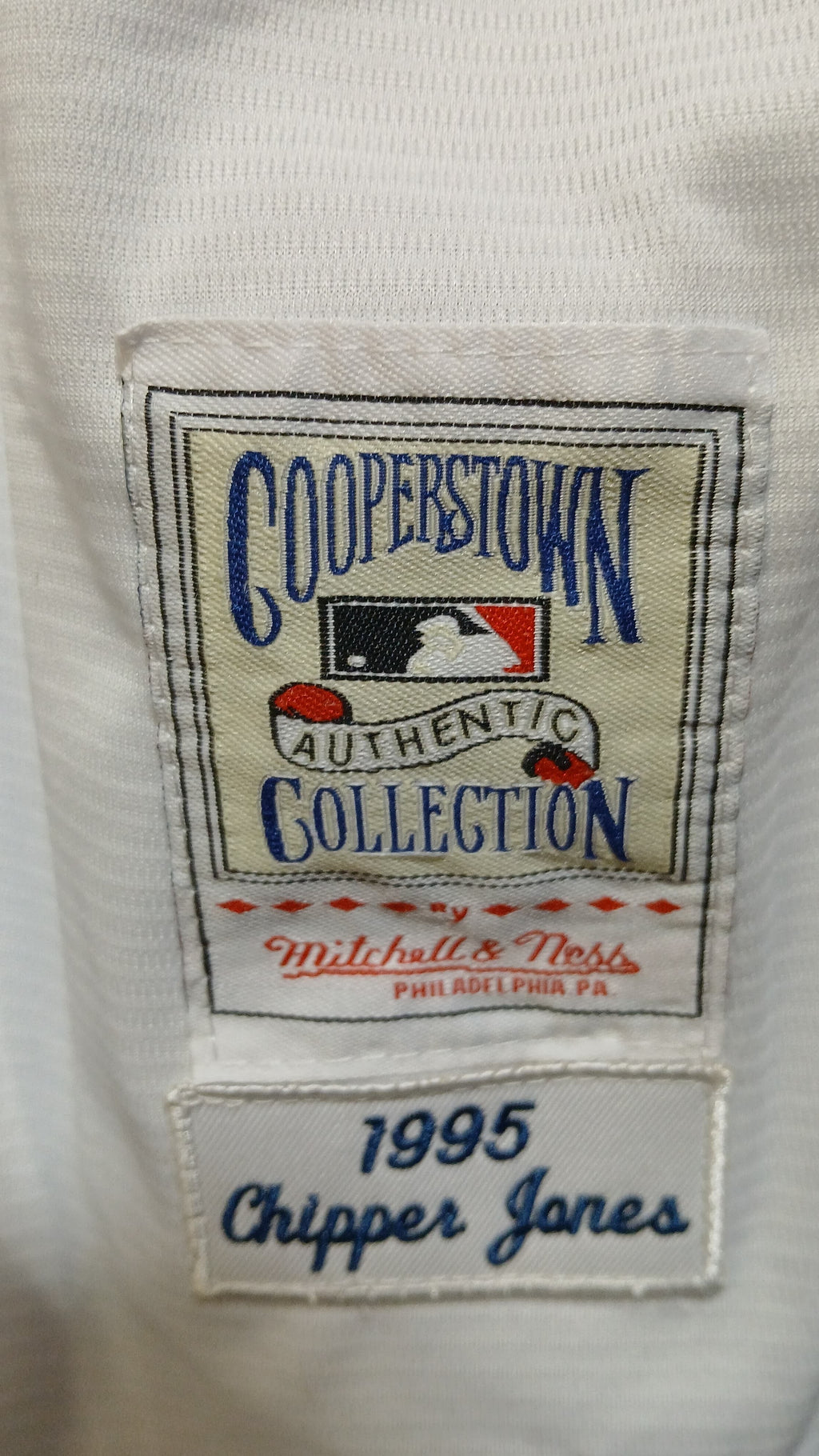 Chipper Jones 1995 Atlanta Braves Mitchell & Ness jersey product image 4
