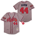 Hank Aaron Atlanta Milwaukee Braves Jersey 1974 Mitchell & product image 1