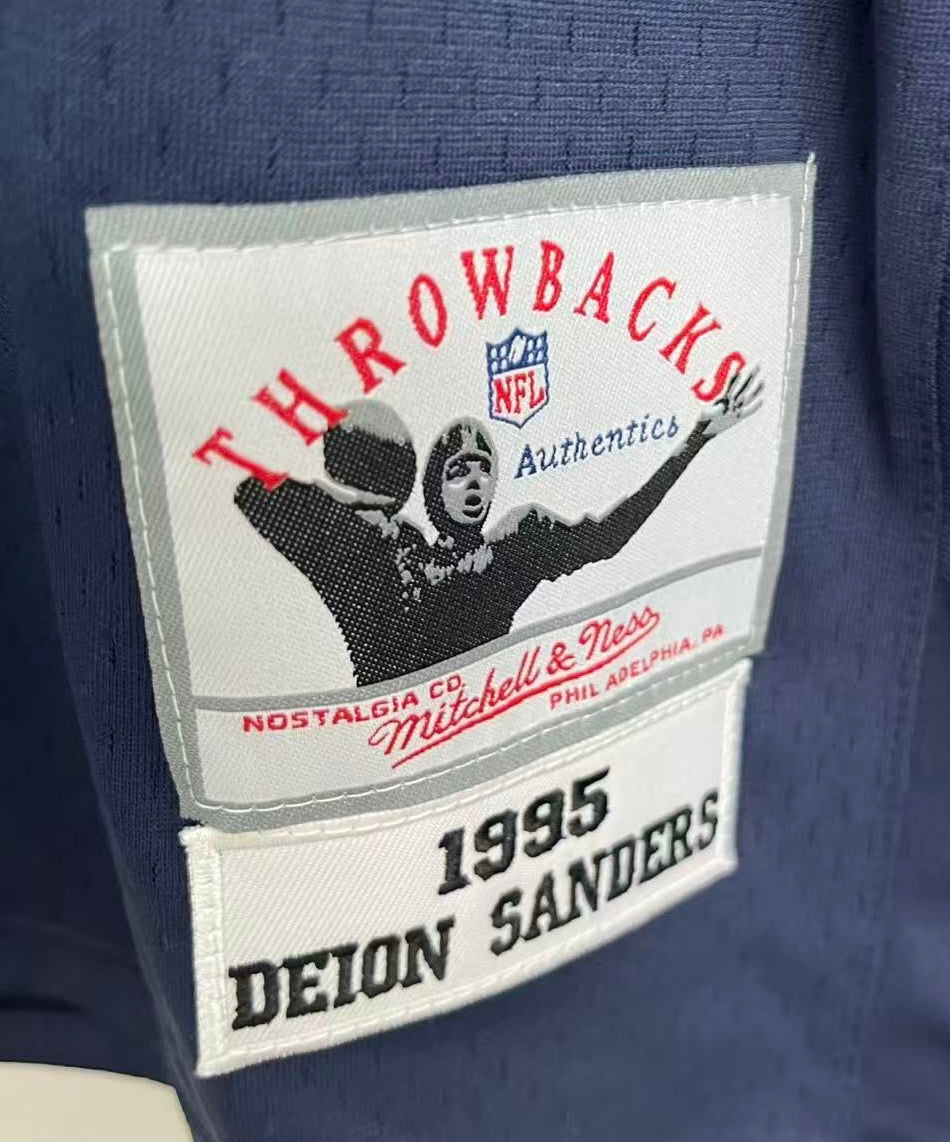Deion Sanders 1995 Dallas Cowboys Official NFL Jersey product image 3