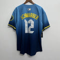 Kyle Schwarber Philadelphia Phillies Blue City Connect MLB product image 1