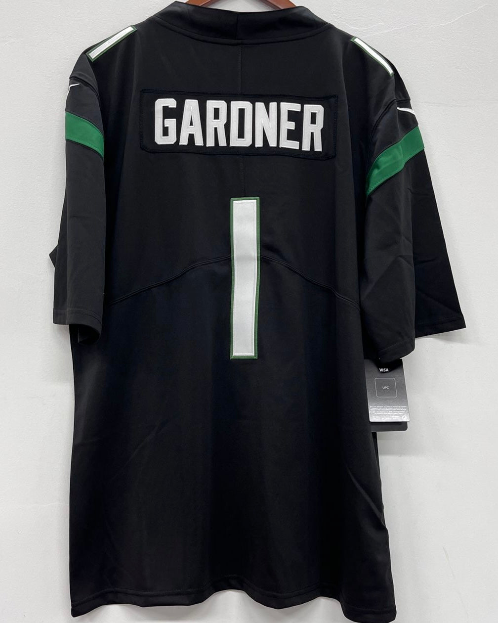 Sauce Gardner New York Jets Official NFL Nike Jersey black product image 1