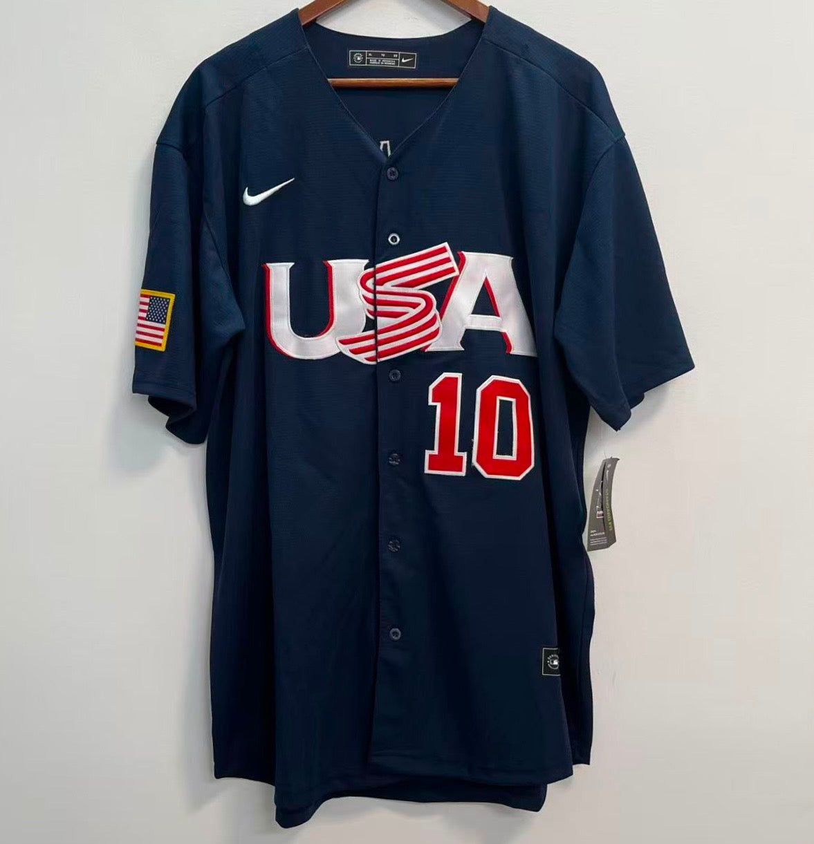 J.T. Realmuto Team USA Baseball Jersey Nike blue product image 3