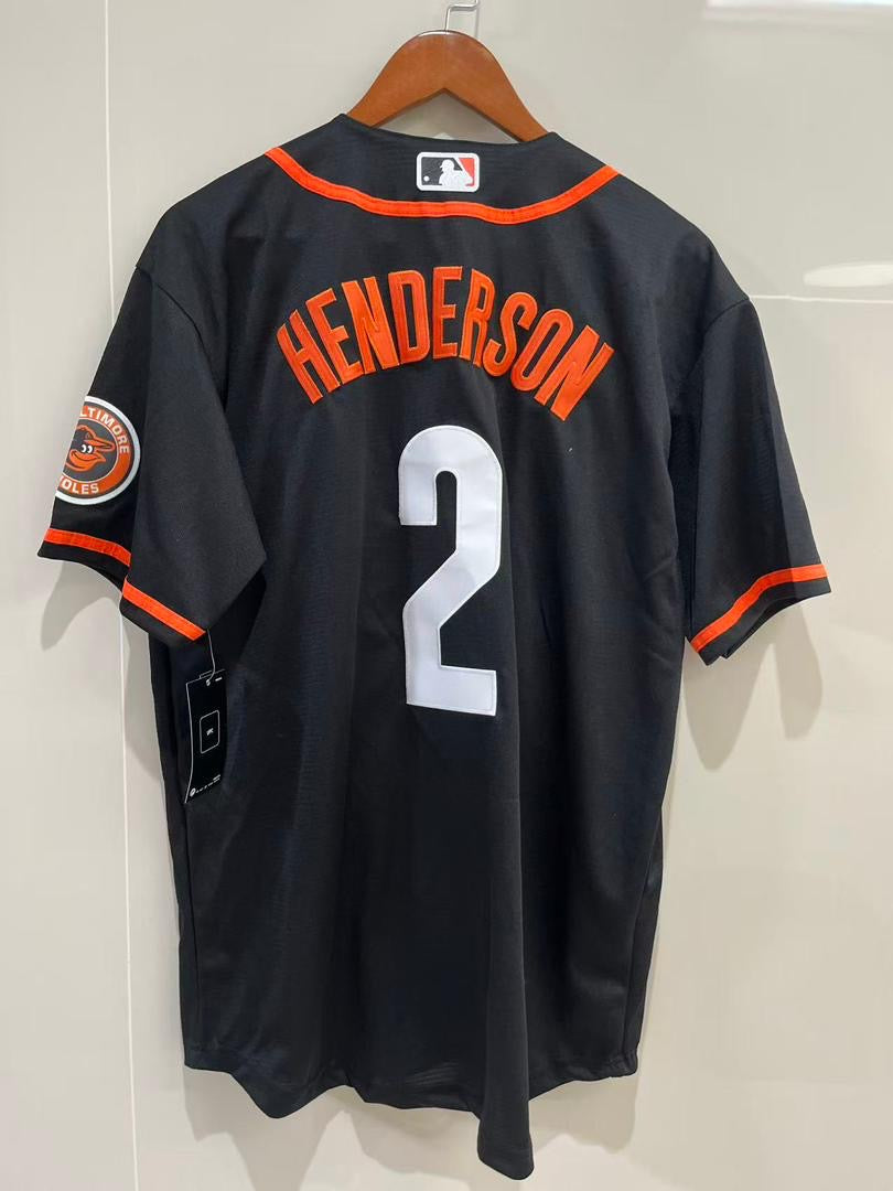 Gunnar Henderson Baltimore Orioles jersey Nike black product image 2
