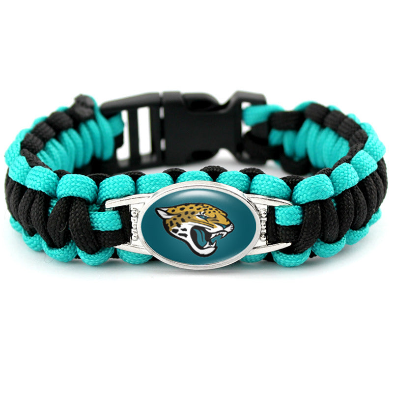 Jacksonville Jaguars snap clasp bracelet product image 1