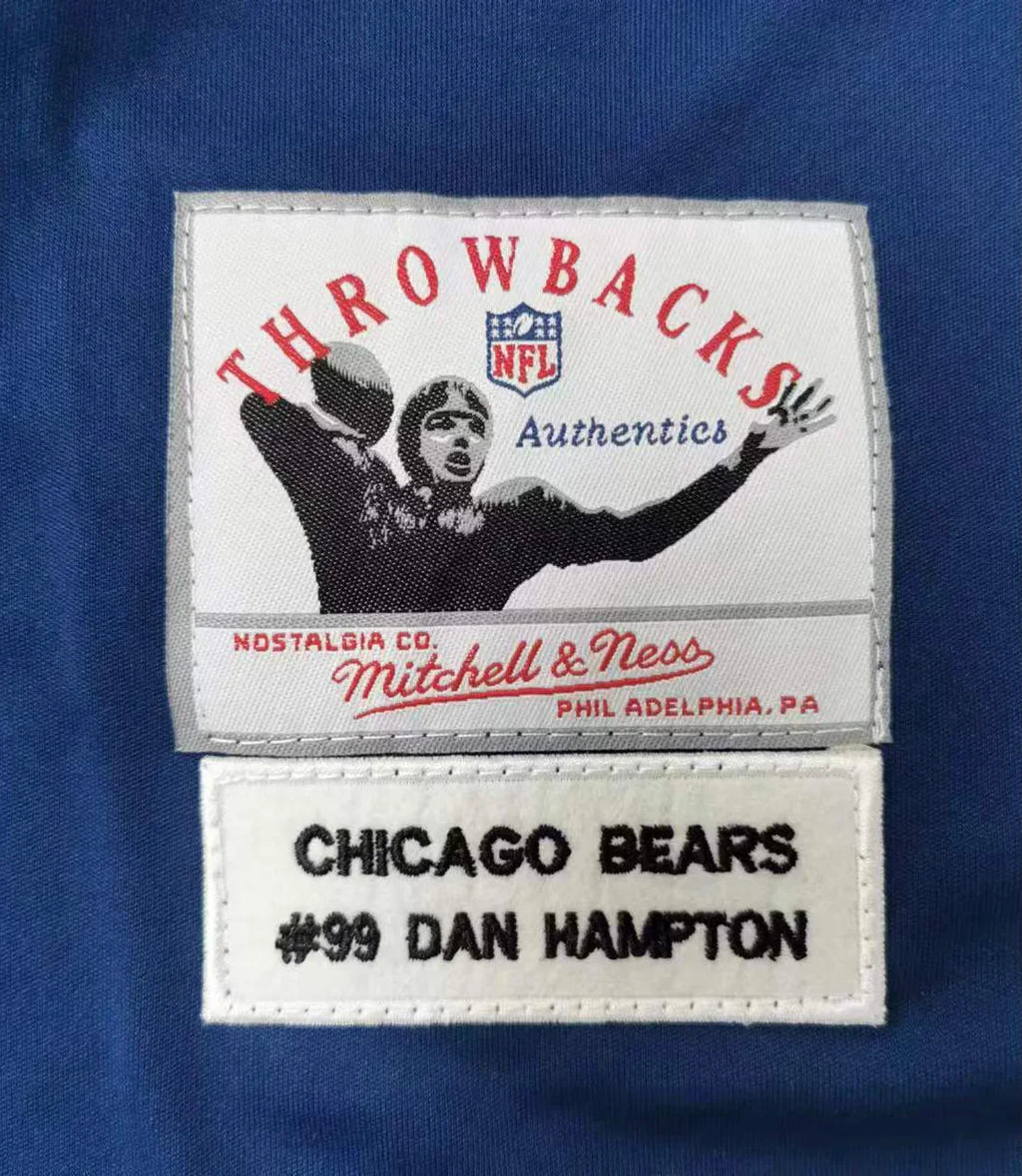 Dan Hampton Chicago Bears Official NFL Jersey Mitchell & product image 3