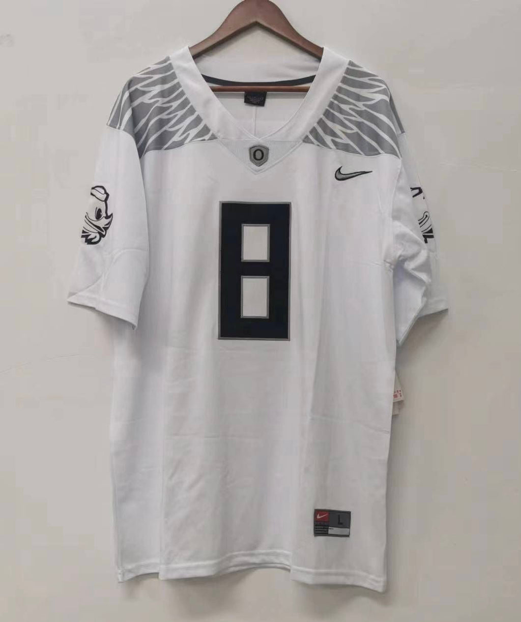 Marcus Mariota Oregon Ducks Official NCAA Nike Jersey White product image 2