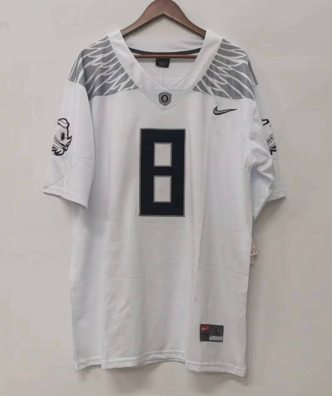 Marcus Mariota Oregon Ducks Official NCAA Nike Jersey White product image 2