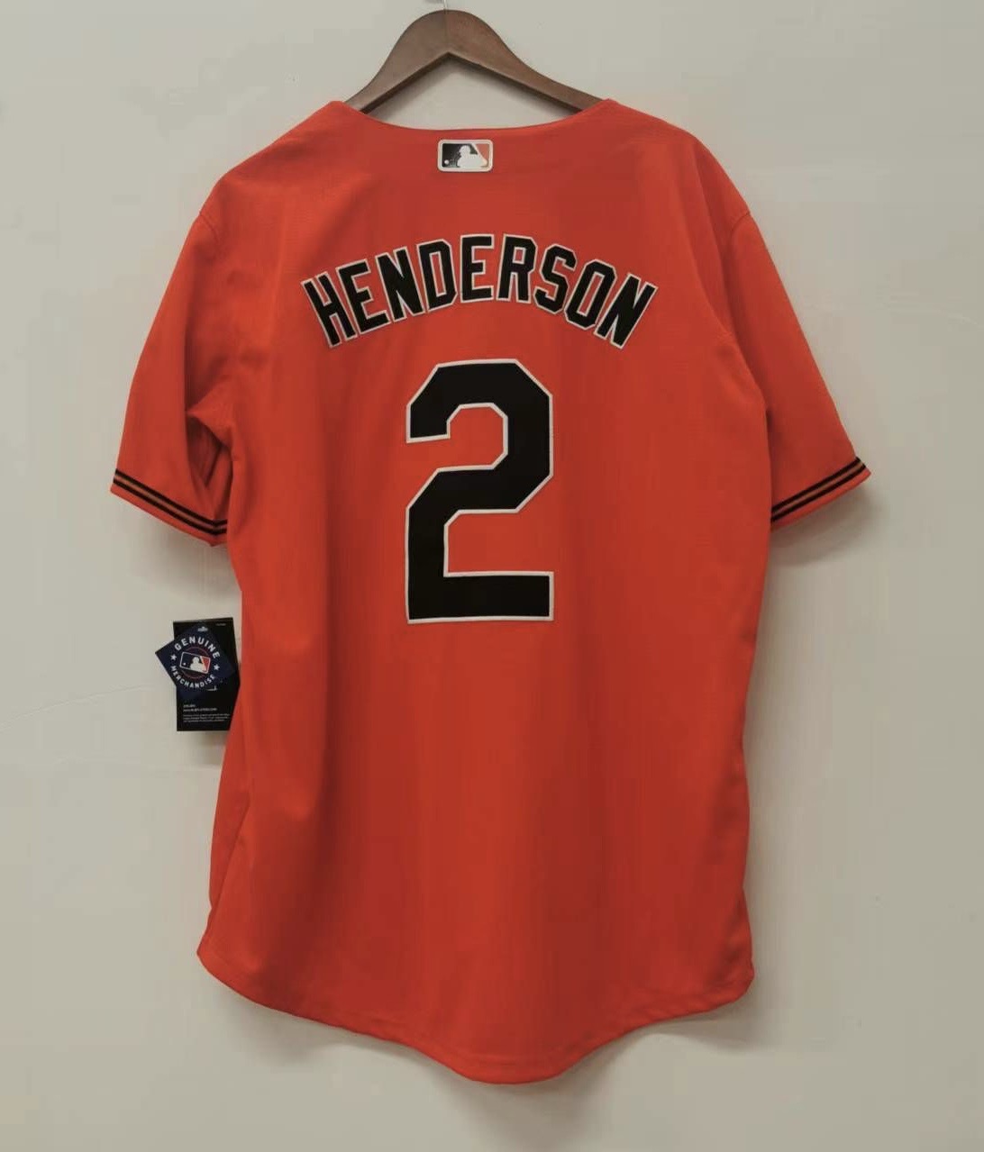 Gunnar Henderson Baltimore Orioles Official MLB Nike Jersey product image 4