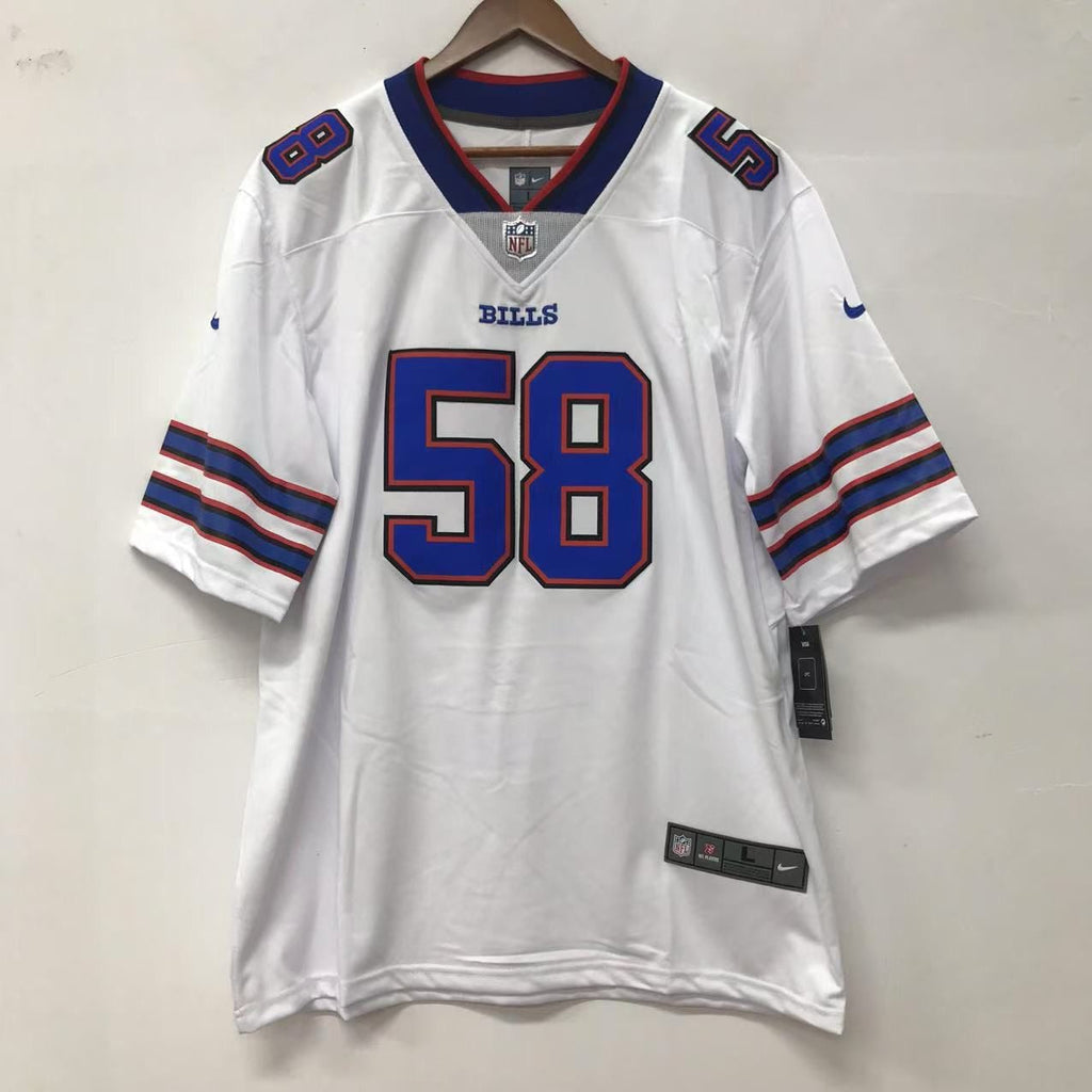 Matt Milano Buffalo Bills Official NFL Nike Jersey WHITE product image 2