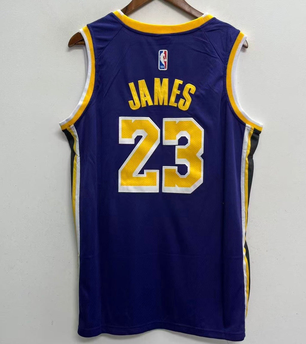 Lebron James Los Angeles Lakers Jersey purple #23 product image 3