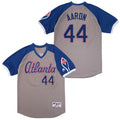 Hank Aaron Atlanta Braves Official MLB Jersey Majestic product image 1