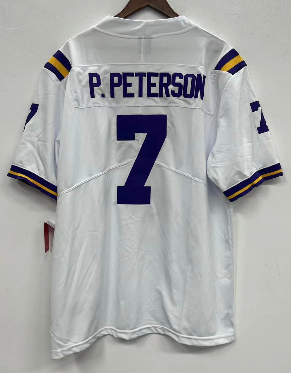 Patrick Peterson LSU Tigers Official NCAA Nike Jersey white product image 2