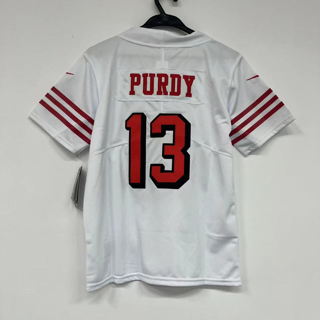 Brock Purdy San Francisco 49ers YOUTH KIDS Jersey white product image 1