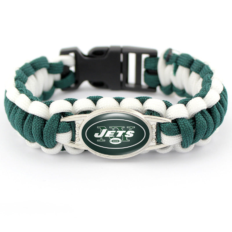New York Jets snap clasp bracelet product image 1