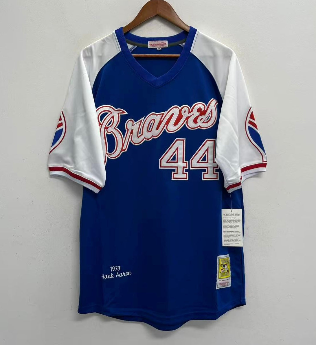 Hank Aaron Atlanta Milwaukee Braves Jersey Mitchell & Ness product image 3