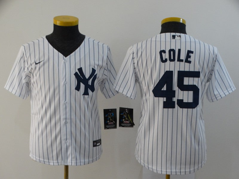 Gerrit Cole YOUTH New York Yankees Jersey white product image 1