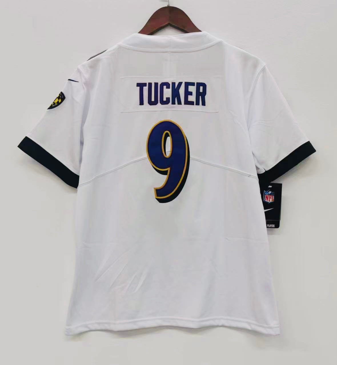 Justin Tucker Baltimore Ravens YOUTH Jersey White product image 1