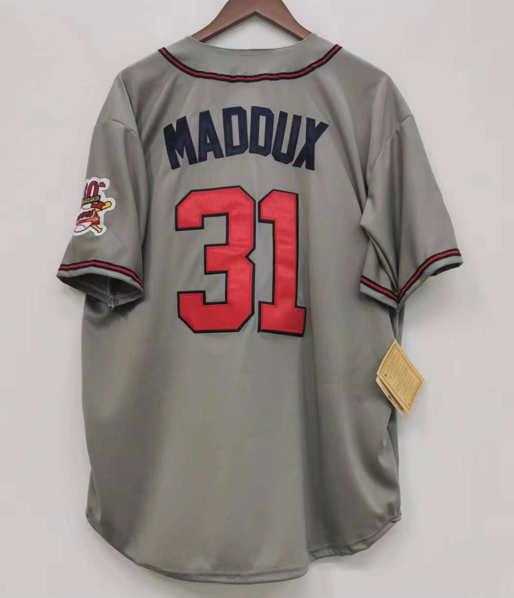 Greg Maddux Atlanta Braves 1995 Mitchell & Ness official product image 1