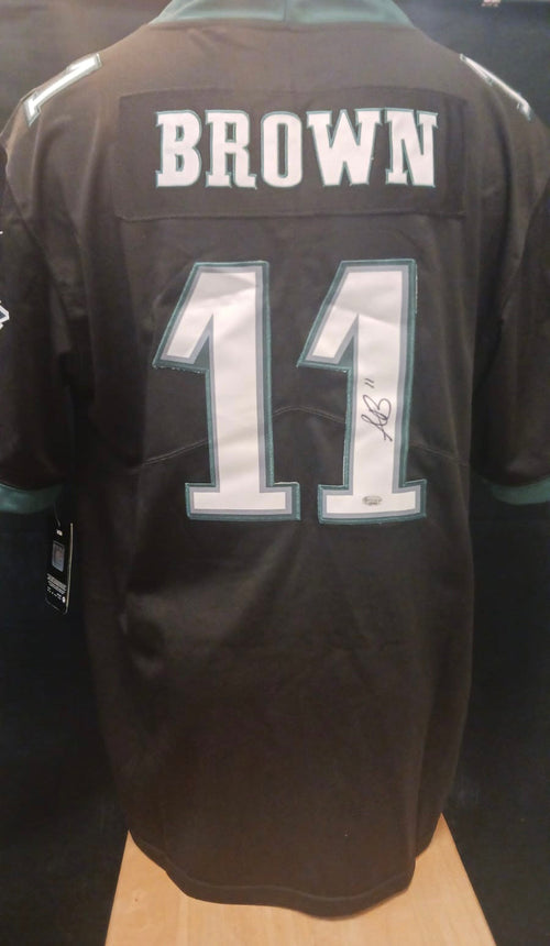 A.J. Brown autographed Philadelphia Eagles Black Nike product image 1