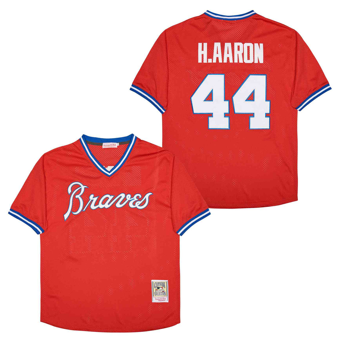 Hank Aaron Atlanta Milwaukee Braves Jersey Mitchell & Ness product image 1