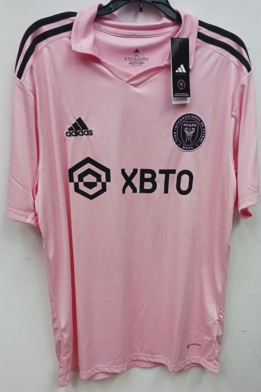 Lionel Messi Inter Miami Soccer Futbol Adidas Jersey pink product image 2