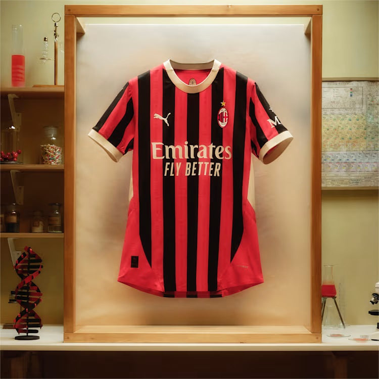 AC Milan Serie A Puma Men Red 2024/25 Replica Jersey product image 6, provided for visual reference and product detail review