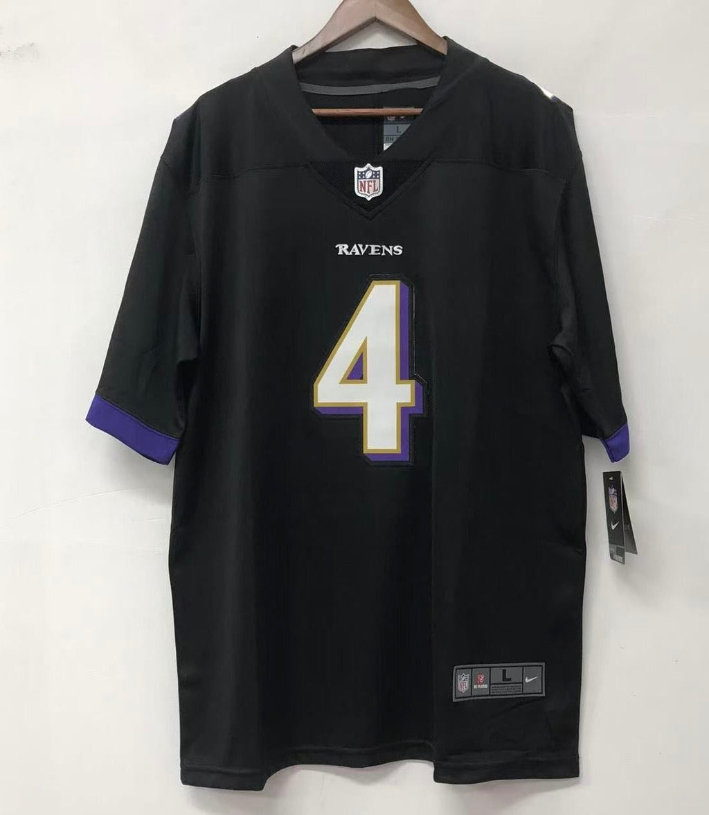 Zay Flowers Baltimore Ravens official NFL Nike Jersey black product image 4