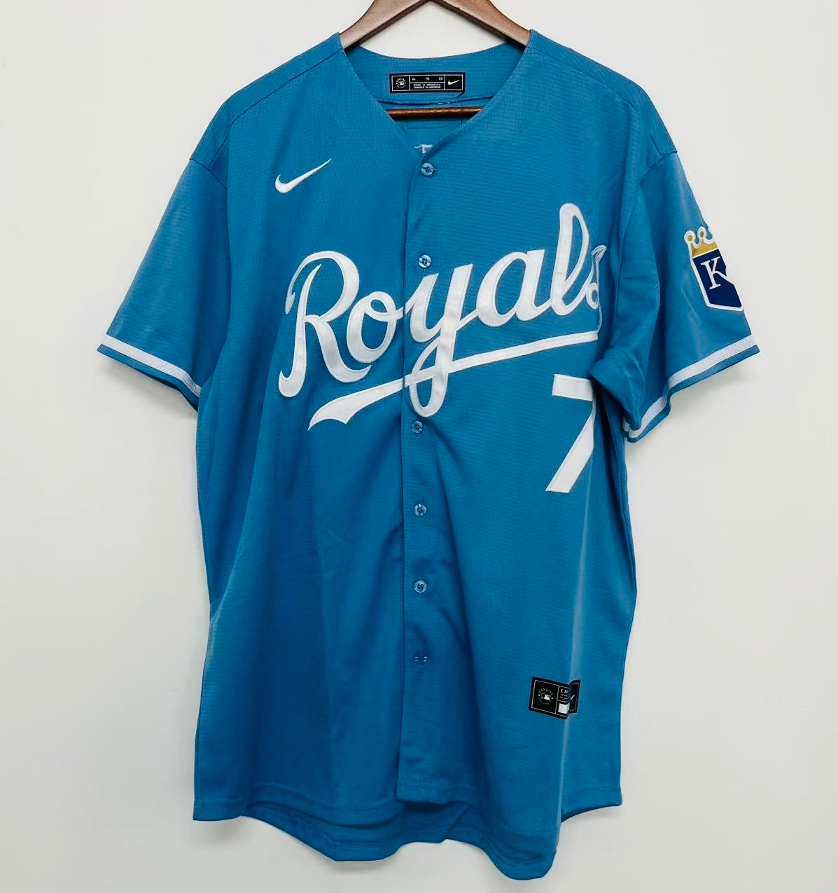 Bobby Witt Jr. Kansas City Royals Jersey Nike blue product image 3