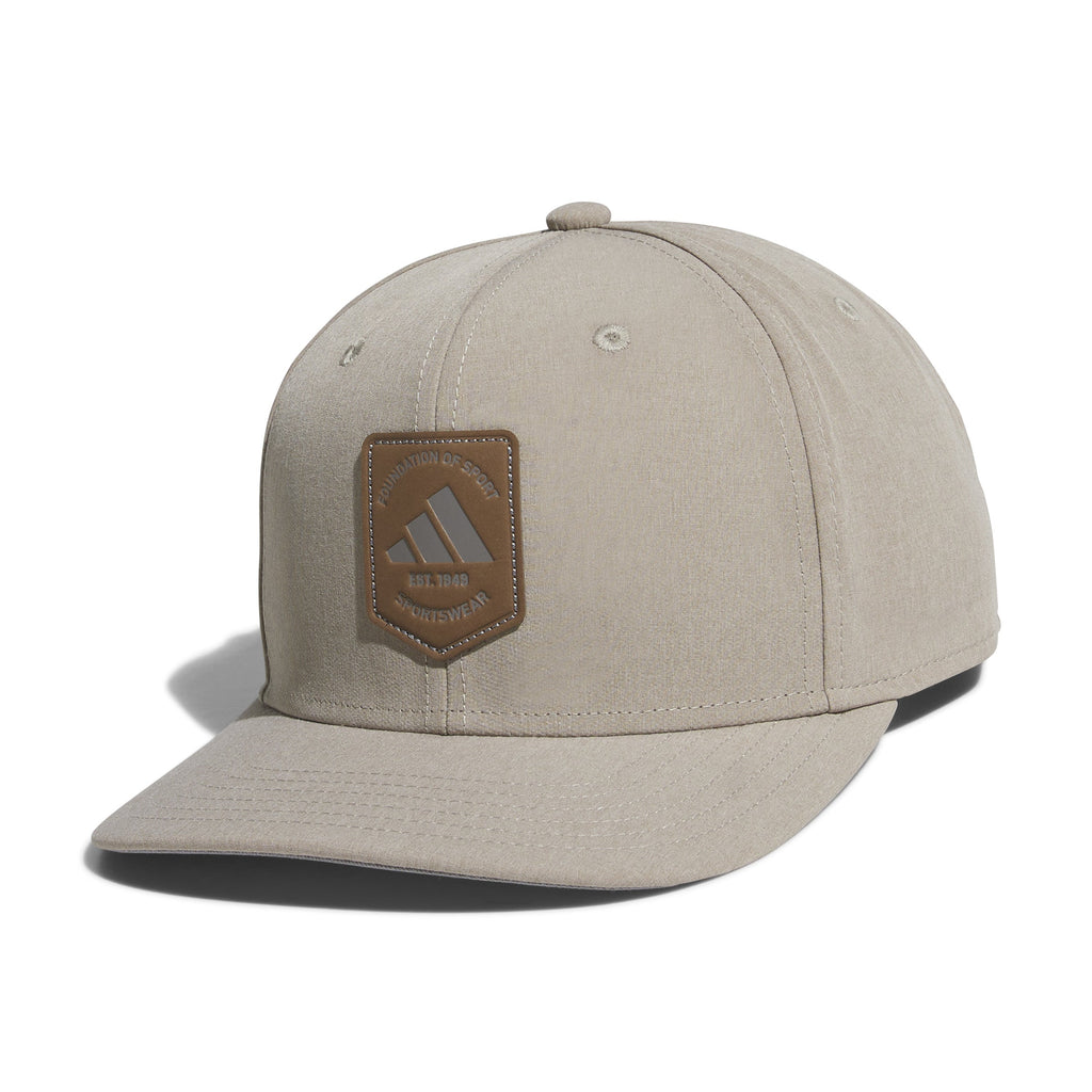 Adidas Men Beige Scorecard Snapback Hat product image 1, provided for visual reference and product detail review