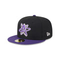 Albuquerque Isotopes MiLB New Era Men Black/Purple 59Fifty Alternate Authentic Collection Fitted Hat product image 1,