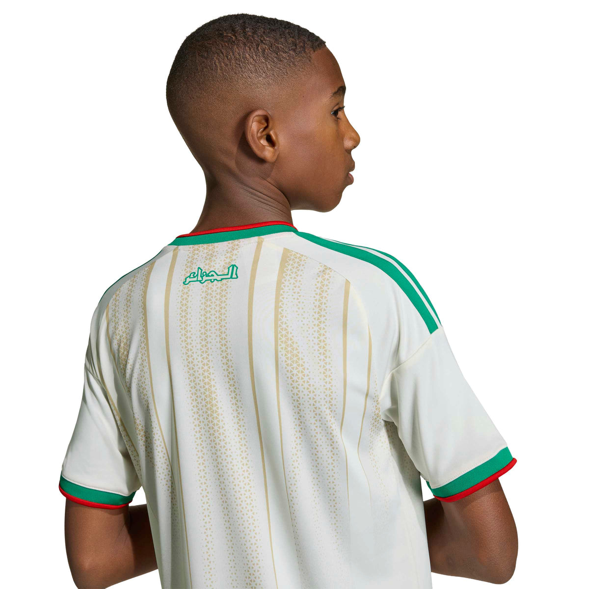 Algeria National Team FIFA Adidas Youth White 2026 Replica Home Jersey product image 7, provided for visual reference and