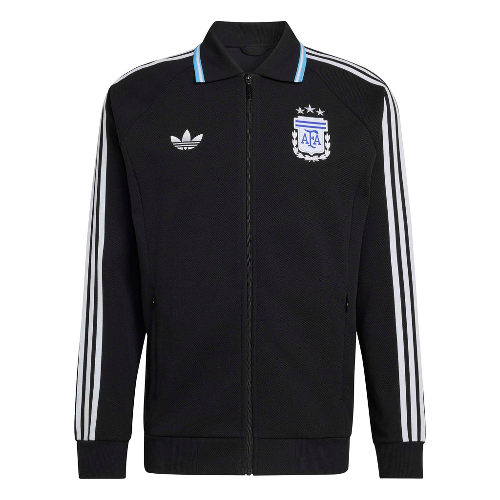 Argentina National Team FIFA Adidas Men Black Anthem Jacket product image 5, provided for visual reference and product
